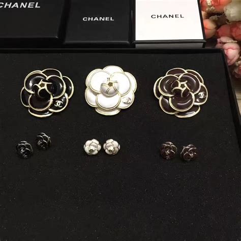 chanel camellia brooch diy|chanel camellia flower earrings.